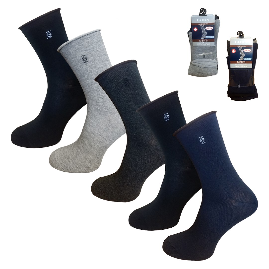 Skarpety męskie bezuciskowe  RP737826