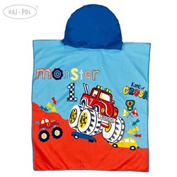 RĘCZNIK KĄPIELOWY PLAŻOWY PONCHO AUTKO