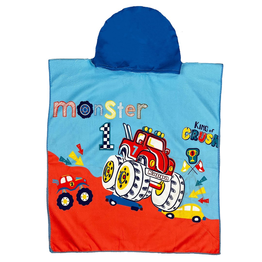 RĘCZNIK KĄPIELOWY PLAŻOWY PONCHO AUTKO