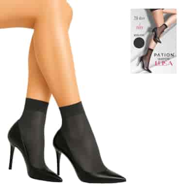 Skarpetki rajstopowe 20 den 2-pak Luisa Grafit