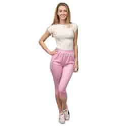 Spodnie damskie bawełniane do spania 3/4