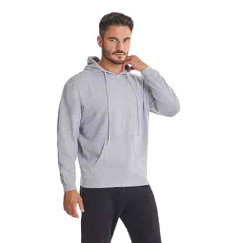 Bluza z kapturem jasny szary S-3XL