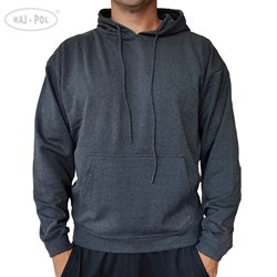 Bluza z kapturem antracyt S-3XL