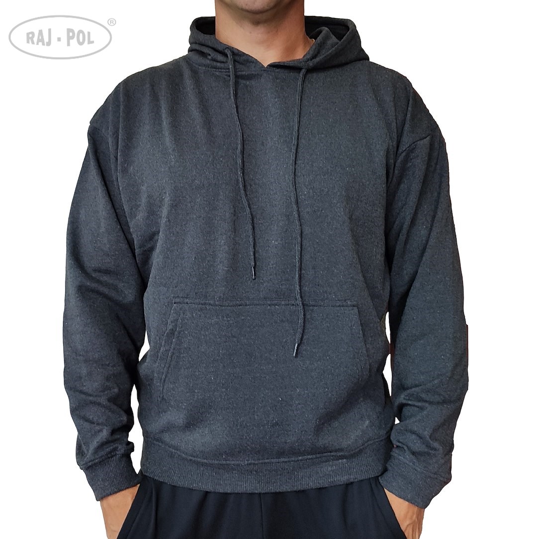 Bluza z kapturem antracyt S-3XL