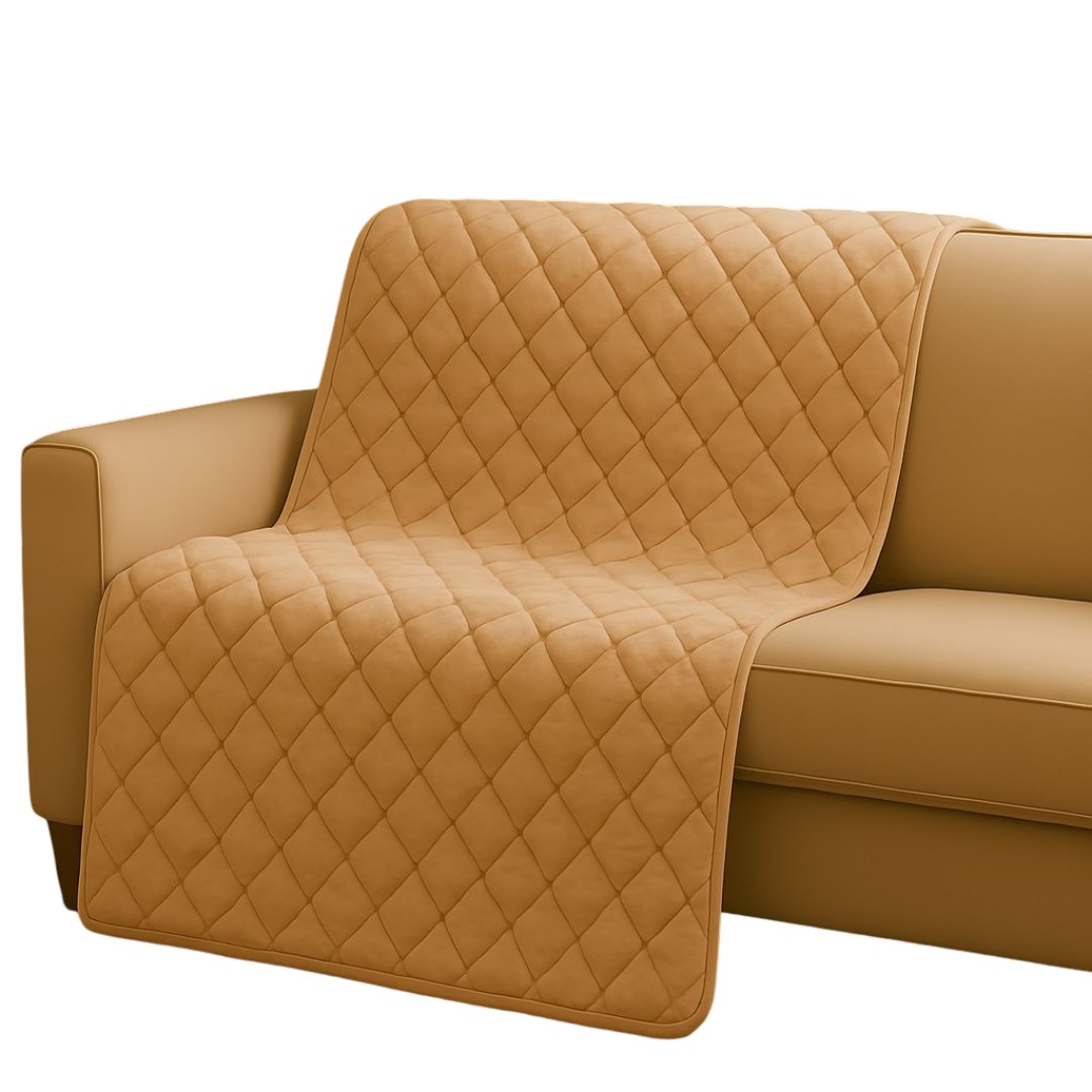 Koc 200x220 jasny brąz