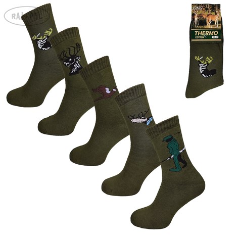 Skarpety męskie myśliwskie thermo