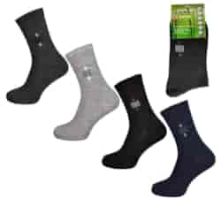 Skarpety bambo męskie garniturowe A-06