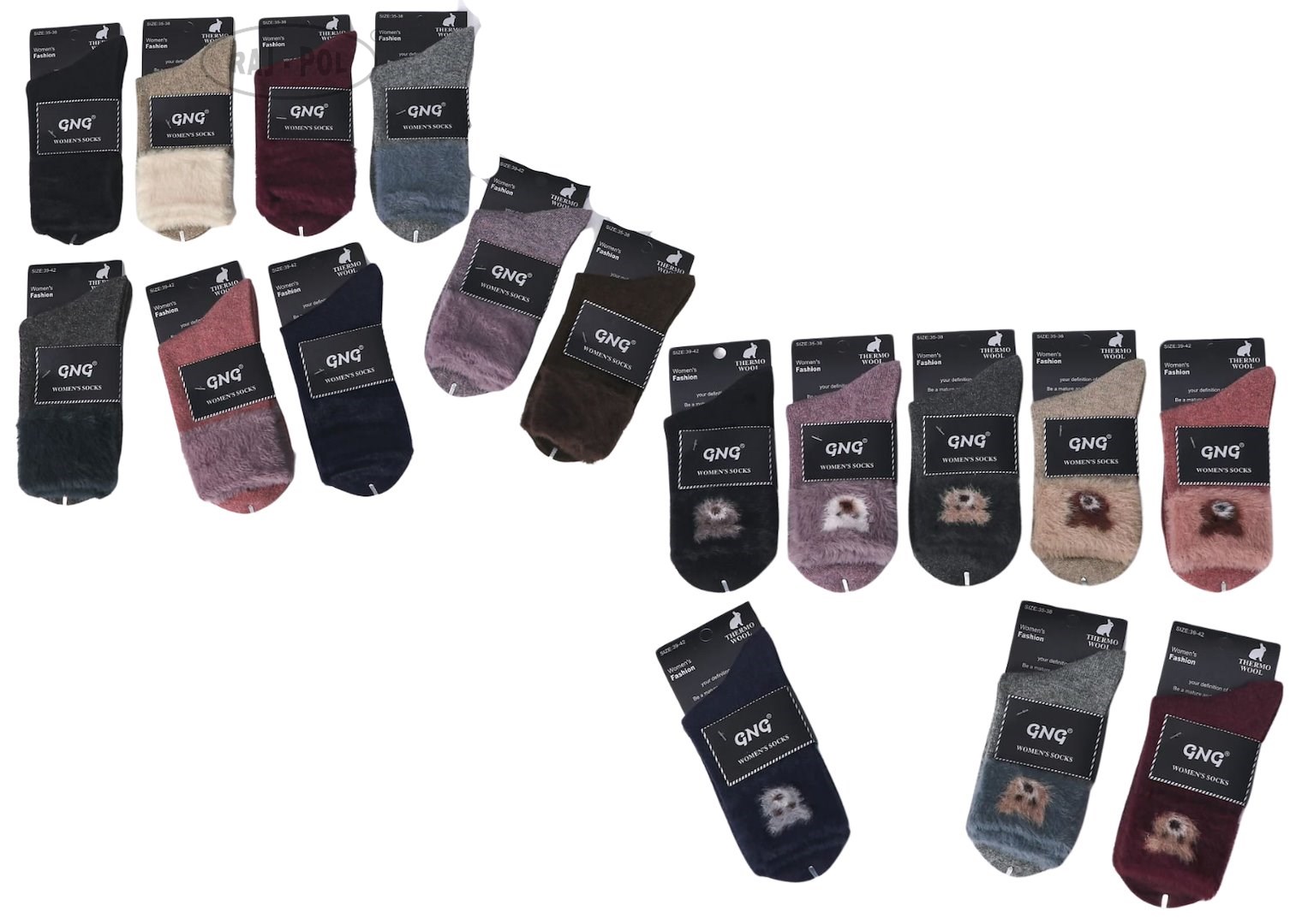 Skarpeta damska Angora Thermo