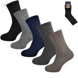 Skarpeta męska angora frotte thermo Solli 501-4