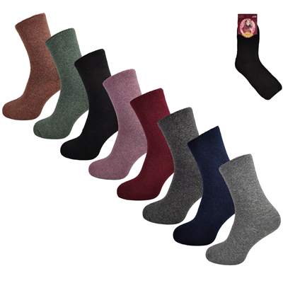 Skarpeta damska angora frotte Solli AB005-1