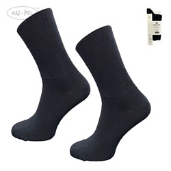 Skarpety bezuciskowe bawełniane czarne