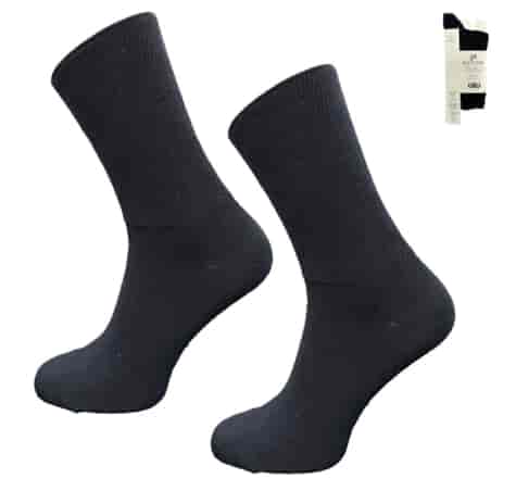 Skarpety bezuciskowe bawełniane czarne