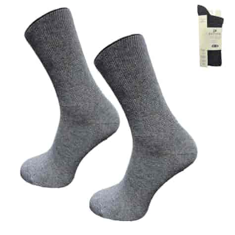 Skarpety bezuciskowe bawełniane dymione