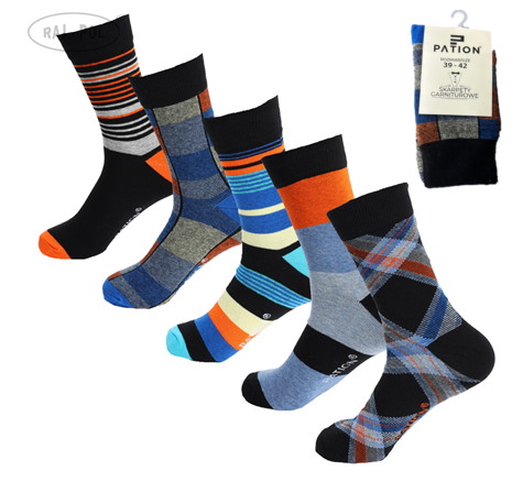 Skarpety męskie garniturowe SM2127