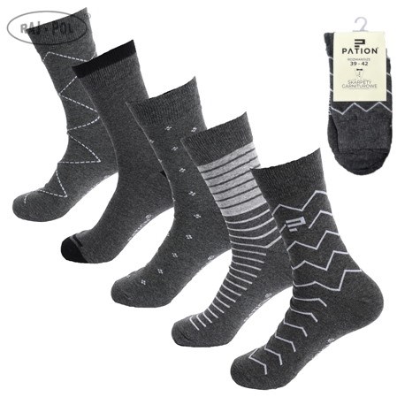 Skarpety męskie garniturowe SM2158
