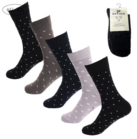 Skarpety męskie garniturowe SM2165