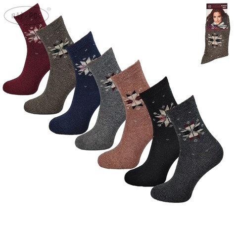 Skarpety damskie angora 3305