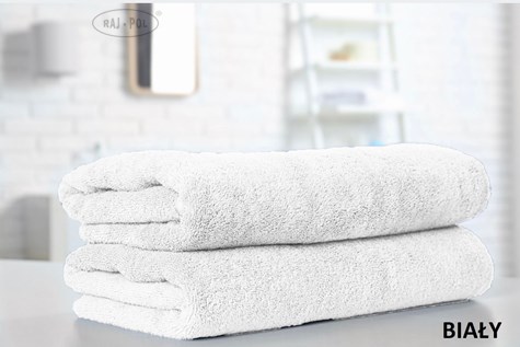 Ręcznik biały 140x70