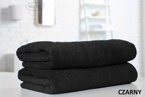 Ręcznik czarny 140x70