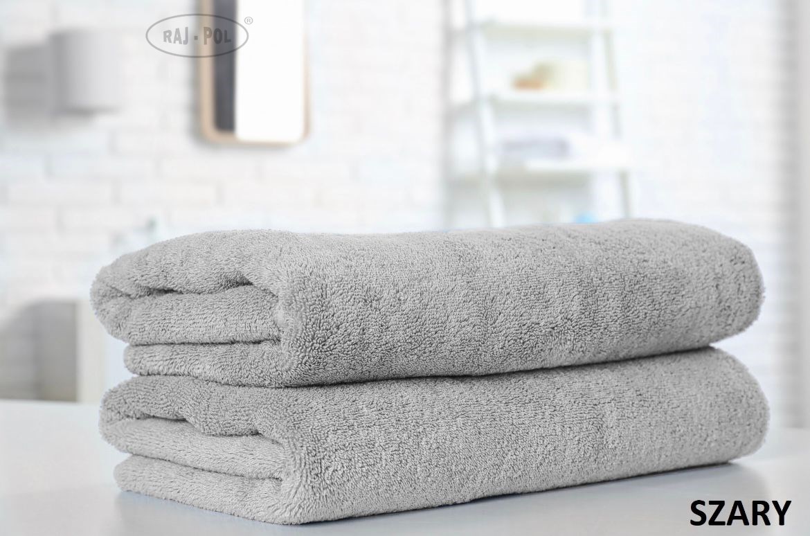 Ręcznik szary 90x50