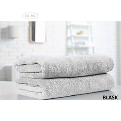 Ręcznik srebrny szary 140x70