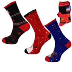 Skarpeta damska świąteczna PATION