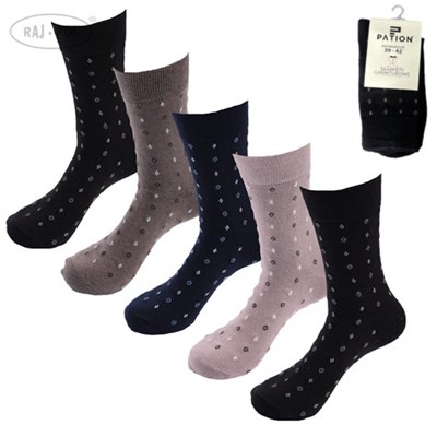 SKARPETY MĘSKIE GARNITUROWE SM2110 43-46