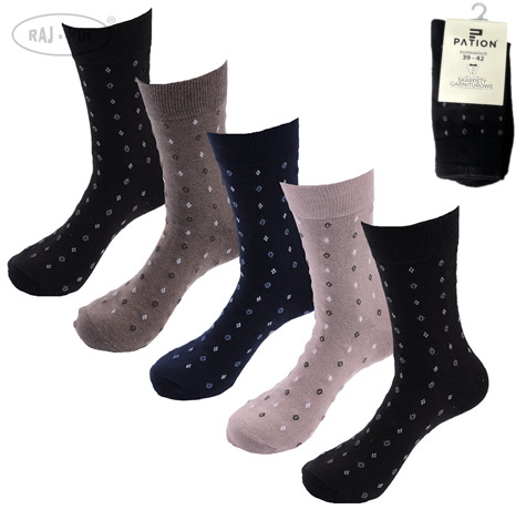 SKARPETY MĘSKIE GARNITUROWE SM2110 43-46