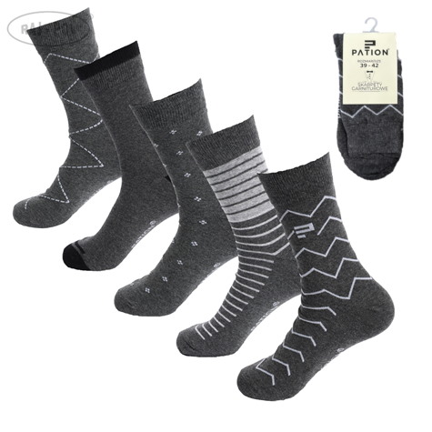 SKARPETY MĘSKIE GARNITUROWE SM2158 39-42 1pak