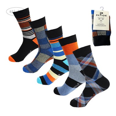 SKARPETY MĘSKIE GARNITUROWE SM2127 43-46 1pak