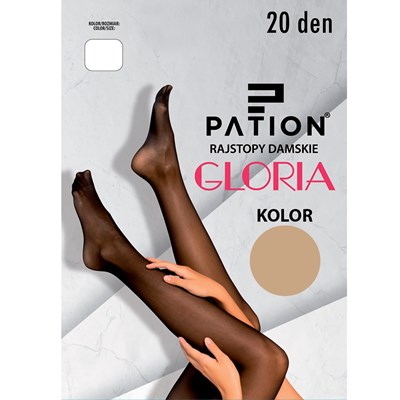 Rajstopy damskie PATION GLORIA 20den daino rozm.3