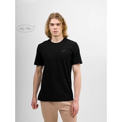 4F T-SHIRT MĘSKI M1154 CZARNY ROZM.XL