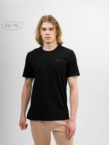 4F T-SHIRT MĘSKI M1154 CZARNY ROZM.XXL