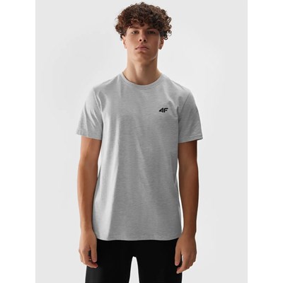 4F T-SHIRT MĘSKI M1154 J.SZARY ROZM.L