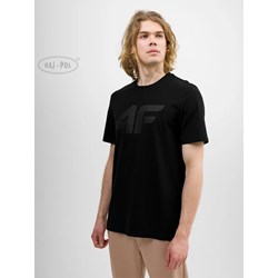 4F T-SHIRT MĘSKI M1155 CZARNY ROZM.XL