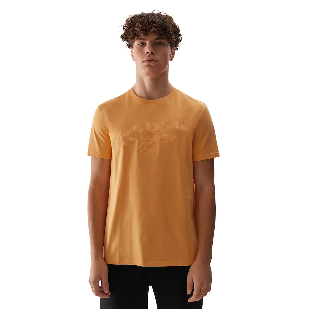 4F T-SHIRT MĘSKI M1155 ŁOSOSIOWY ROZM.XL