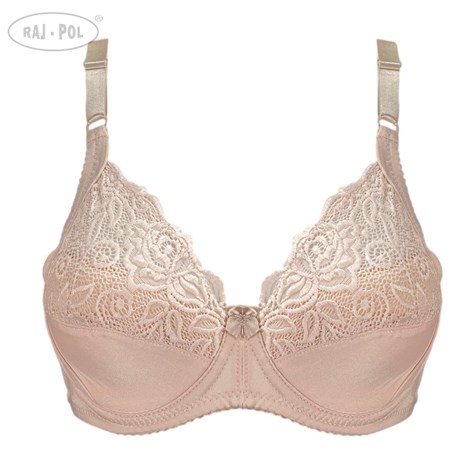 Biustonosz półkoronkowy usztywniany Yalisi