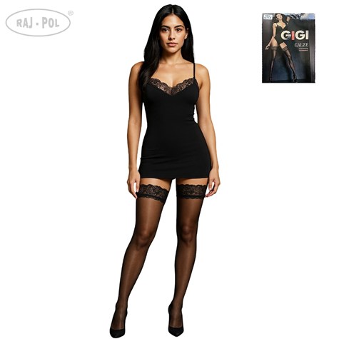 Pończochy samonośne Nero 1-2