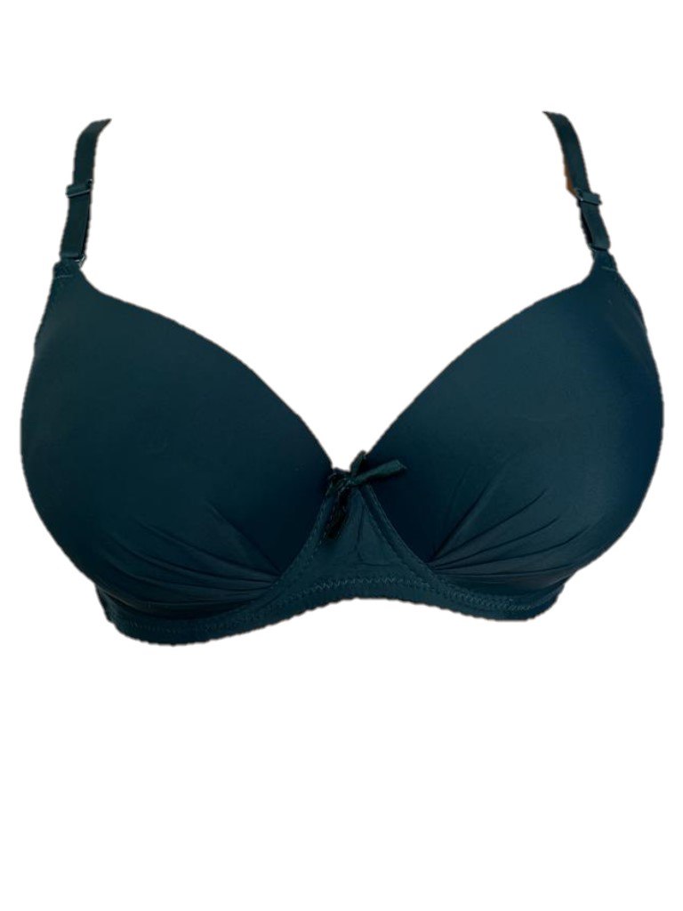 Biustonosz Damski Zielony Gładki 8906C