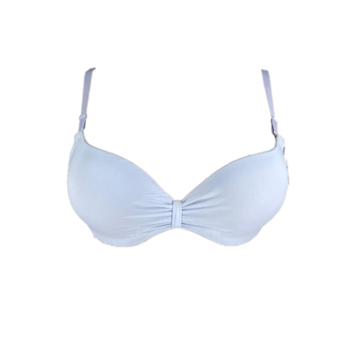 Biustonosz Damski Biały Gładki 6309B