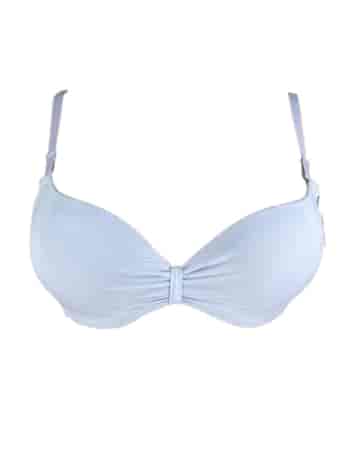 Biustonosz Damski Biały Gładki 6309B