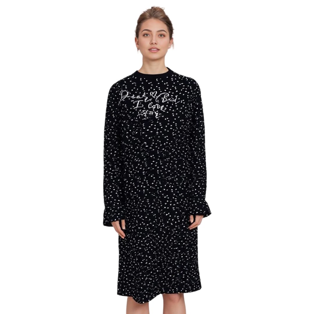 Koszula nocna z długim rękawem 30198/3 roz. XL