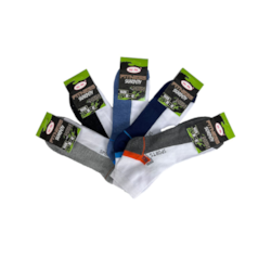 Skarpety Męskie fitness 3/4  jasne