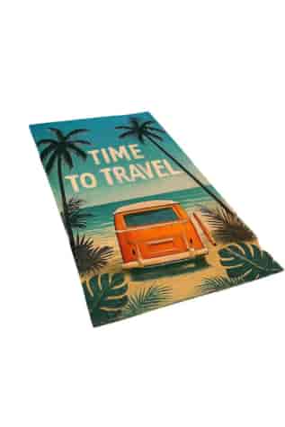 Ręcznik plażowy Samochód