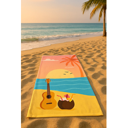 Ręcznik plażowy Gitara