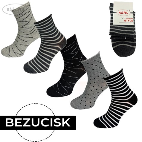 Skarpetka damska bezuciskowa