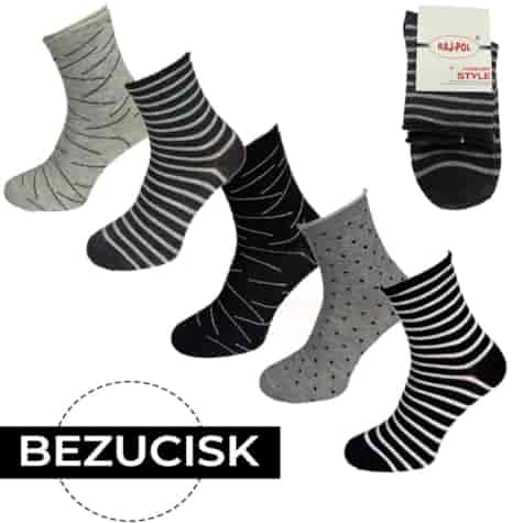 Skarpetka damska bezuciskowa