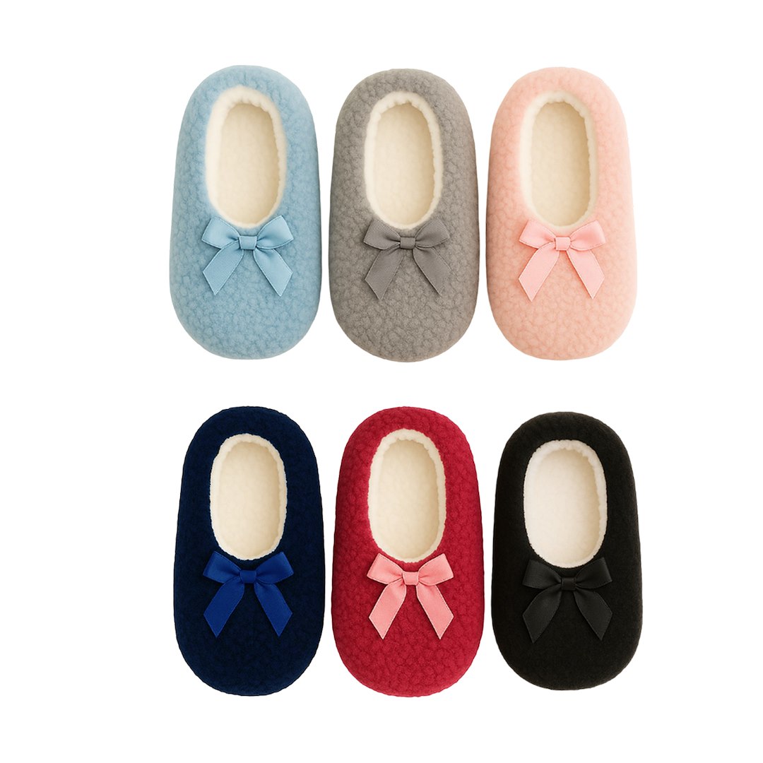 KAPCIE BAMBOSZE DAMSKIE NISKIE