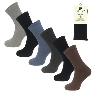 SKARPETY MĘSKIE GARNITUROWE MIX PATION M-2503