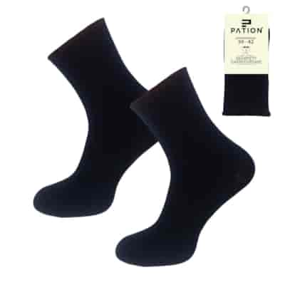 SKARPATY MĘSKIE GARNITUROWE CZARNE PATION M-2501Q